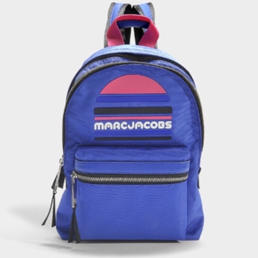 Marc Jacobs Medium Trek Backpack in Blue Nylon